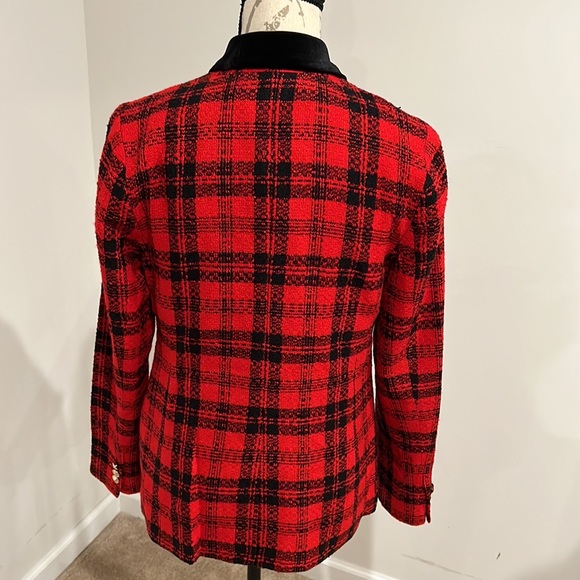 CHARTER CLUB
Plaid Tweed Blazer - Picture 7 of 8